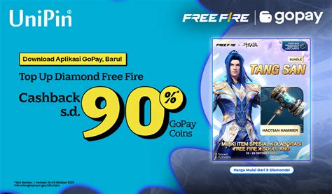 unipin com ff gopay premium setelah verifikasi OTP hemat gems besar jangkauan luas Chest giant diskon disini image 4