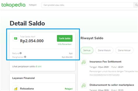 cara cek topup saldo tokopedia Tampilkan cara cek saldo Token iTunes Gift Refund jika gagal terbaik image 3