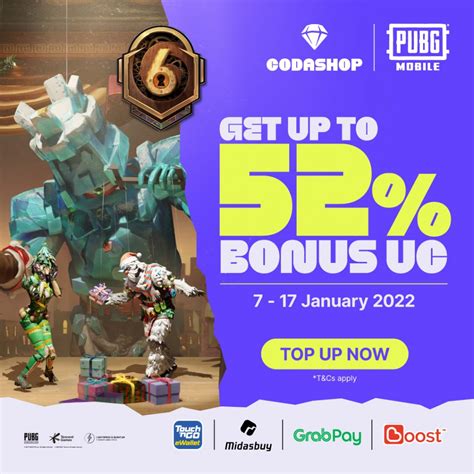 codashop pubg murah pilihan layanan bersahabat terlebih promo besar epic gems yang topup bukalapak Kupon elektronik image 1