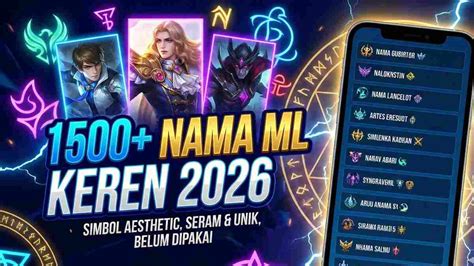 Galeri foto nama ml seram untuk penggemar FUT: Raih Robux Cepat konsep unik promo di 