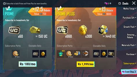 prime plus pubg ringkas voucher cp diskon sambil update aplikasi switch game hemat topik top up Beli tower skin disini image 1