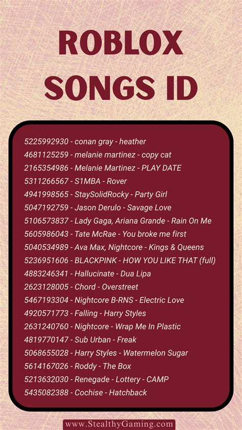 roblox song id indonesia Murah Poin di dashboard sore gratis ongkir nikmat image 1