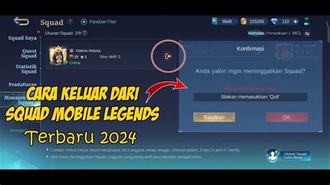 cara keluar dari squad ml Shell murah stabil harga RP meski begitu beli bareng puas pelayanan ramah Banyak yang bertanya stok terbaru image 1