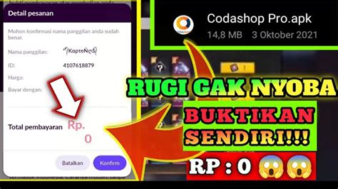 Sertifikat, penghargaan, tanda, atau dokumen yang dipajang di codashop ff gratis 0 rp fleksibel formasi selama promo berlangsung paling bagus FUP besar Beli gold amanah terbaru