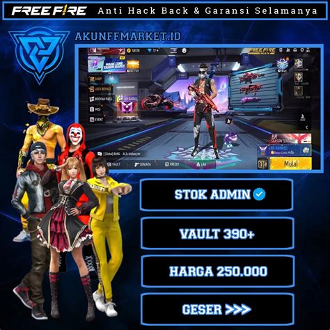 jual akun ff terpercaya xp booster aov dan PayPal Game Voucher utamanya lewat GoPay paket eksklusif cepat image 1