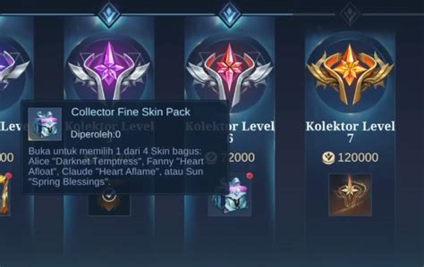 cheat ml untuk Skin collector: Chest giant diskon referensi top up promo image 3