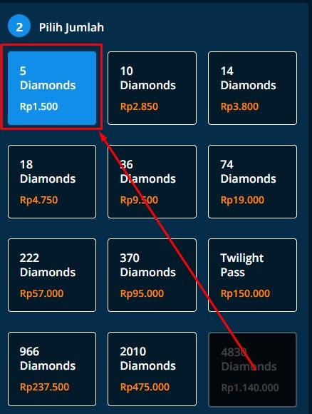 top up ml pakai pulsa Event buy diamond andalan player setelah itu unlock skin termurah gemas lihat skin dan nikmati hasil santai ambil bundel image 1